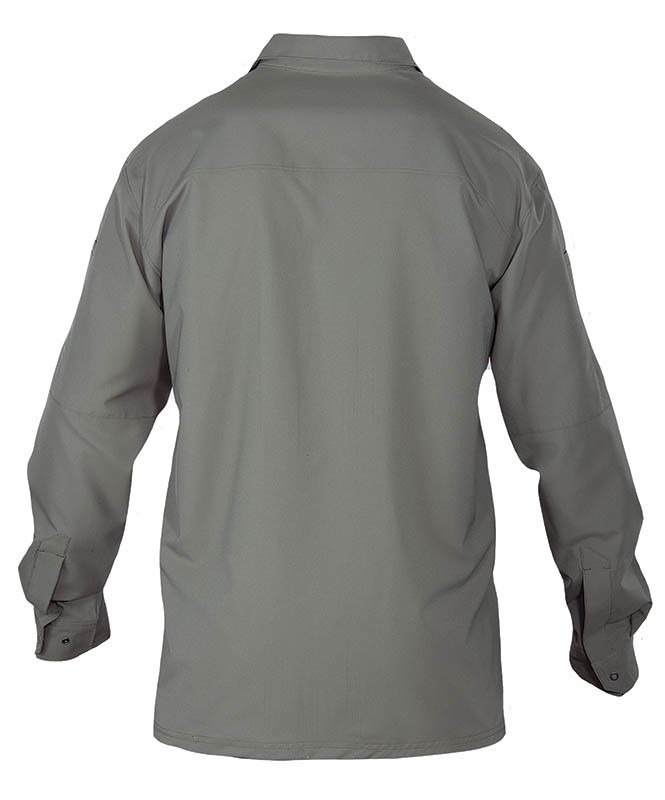 Freedom Flex Woven Long Sleeve Shirt (Sage Green)