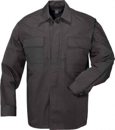 5.11 TDU Shirt L/S Ripstop (Black)