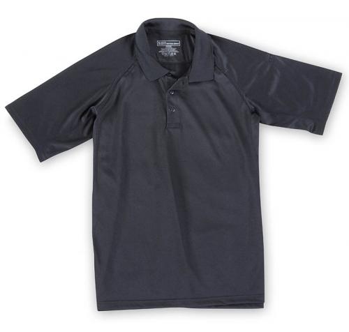 Performance Short Sleeve Polo (Black)