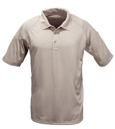 Performance Short Sleeve Polo (Silver Tan)
