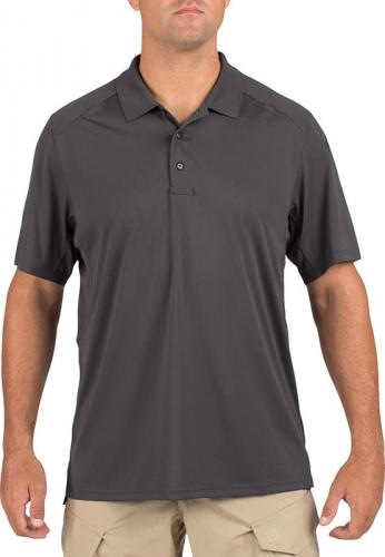 Helios Short Sleeve Polo (Charcoal)