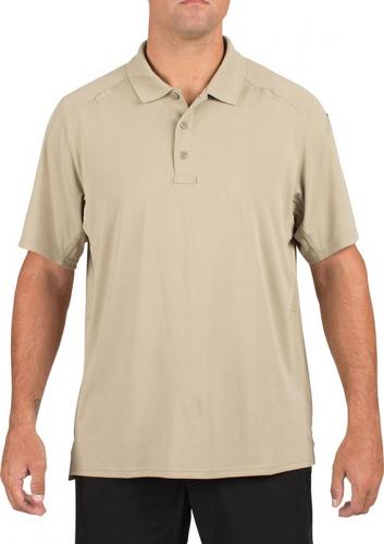 Helios Short Sleeve Polo (Silver Tan)